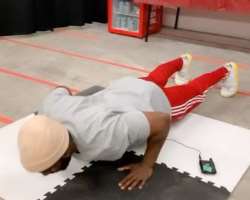 He loves to exercise and also shared his work-out videos with his Instagram followers.